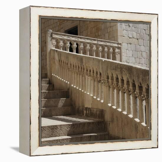 Cloister - Stair-Tony Koukos-Framed Stretched Canvas