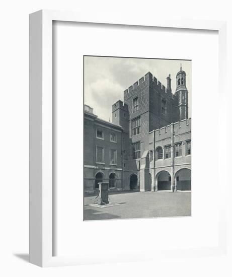 'Cloisters and College Library', 1926-Unknown-Framed Photographic Print