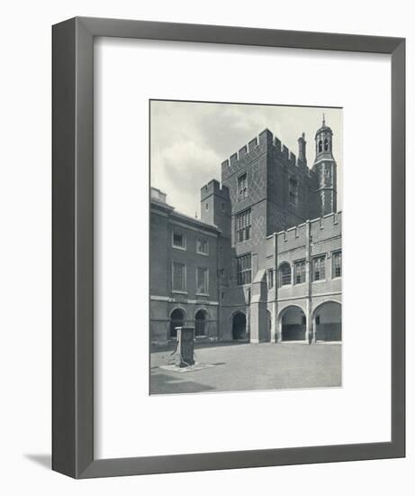 'Cloisters and College Library', 1926-Unknown-Framed Photographic Print