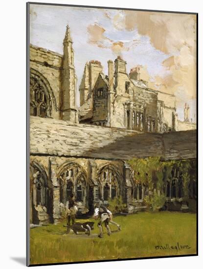 Cloisters at New College, Oxford-John Fulleylove-Mounted Giclee Print