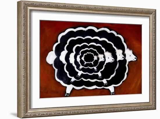 Cloning: Abyme of a Sheep.-Patrizia La Porta-Framed Giclee Print