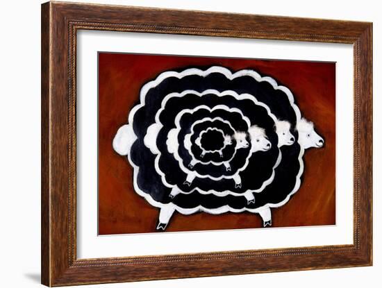 Cloning: Abyme of a Sheep.-Patrizia La Porta-Framed Giclee Print