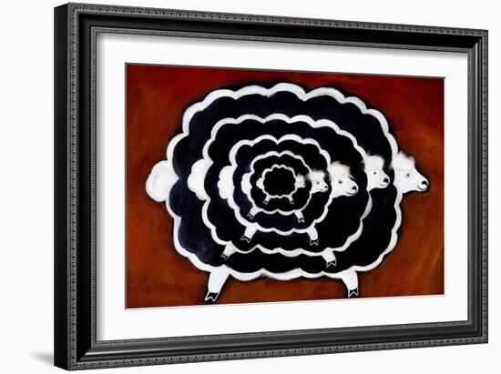 Cloning: Abyme of a Sheep.-Patrizia La Porta-Framed Giclee Print