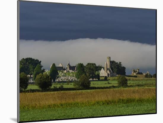 Clonmacnoise, County Offaly, Leinster, Republic of Ireland, Europe-Carsten Krieger-Mounted Photographic Print