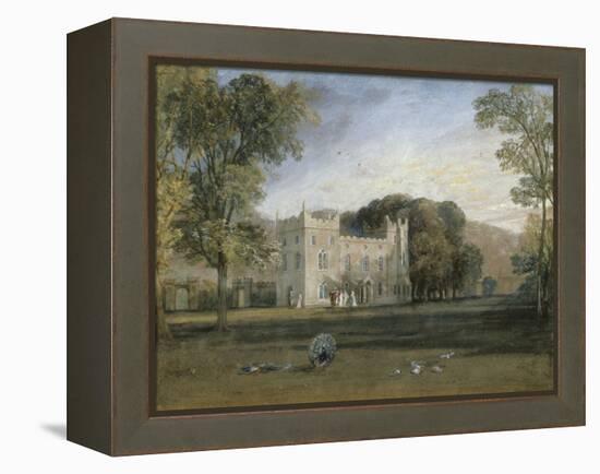 Clontarf Castle, Co. Dublin, c.1817-J^ M^ W^ Turner-Framed Premier Image Canvas