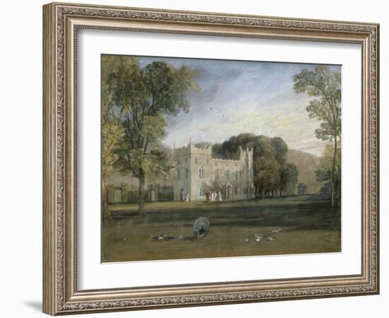 Clontarf Castle, Co. Dublin, c.1817-J^ M^ W^ Turner-Framed Giclee Print