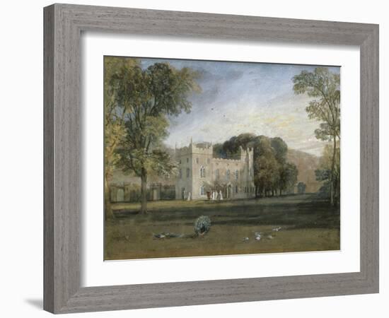 Clontarf Castle, Co. Dublin, c.1817-J^ M^ W^ Turner-Framed Giclee Print