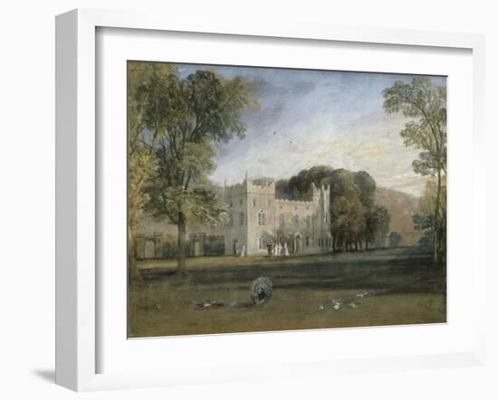 Clontarf Castle, Co. Dublin, c.1817-J^ M^ W^ Turner-Framed Giclee Print