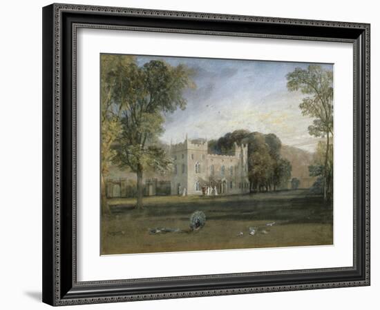 Clontarf Castle, Co. Dublin, c.1817-J^ M^ W^ Turner-Framed Giclee Print