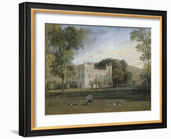 Clontarf Castle, Co. Dublin, c.1817-J^ M^ W^ Turner-Framed Giclee Print