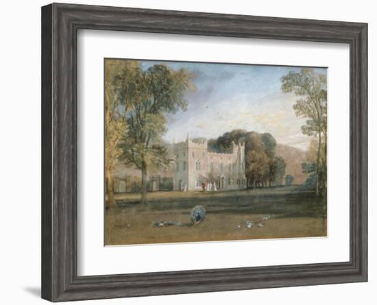 Clontarf Castle, County Dublin, 1817-J M W Turner-Framed Giclee Print