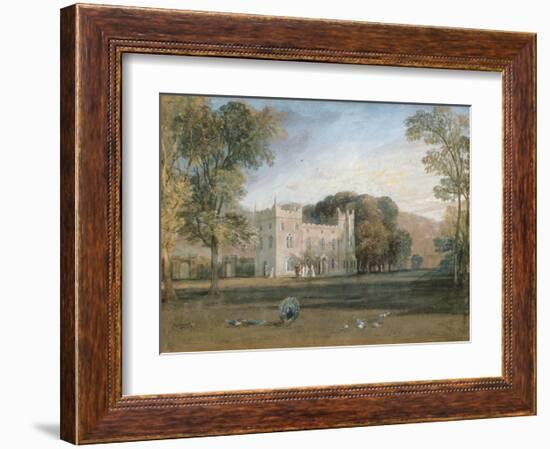 Clontarf Castle, County Dublin, 1817-J M W Turner-Framed Giclee Print
