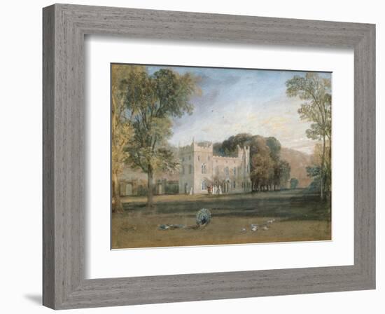 Clontarf Castle, County Dublin, 1817-J M W Turner-Framed Giclee Print