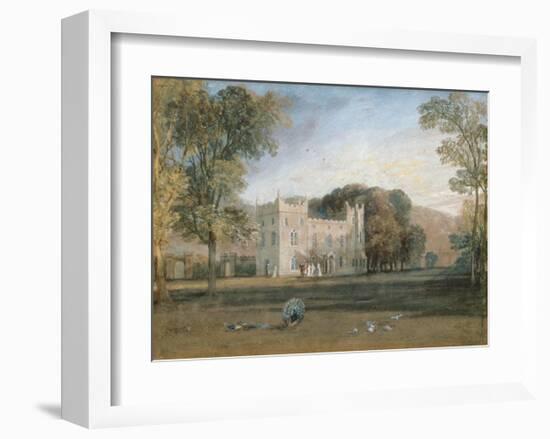 Clontarf Castle, County Dublin, 1817-J M W Turner-Framed Giclee Print