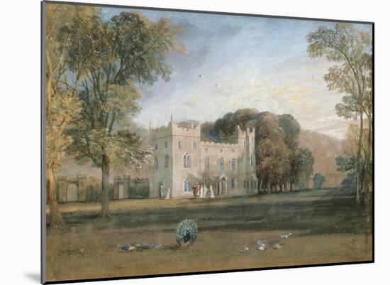 Clontarf Castle, County Dublin, 1817-J M W Turner-Mounted Giclee Print