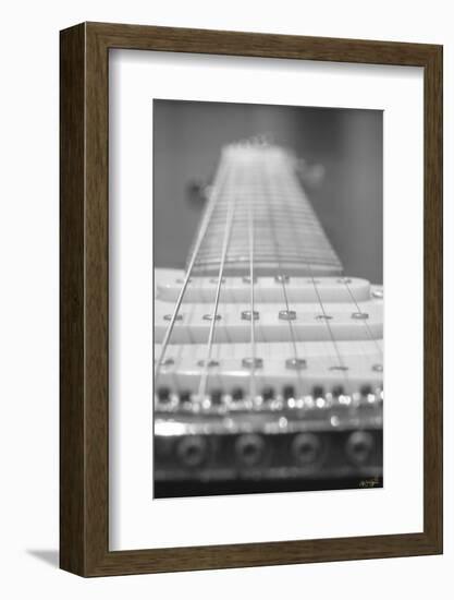 Close and Reaching Guitar-null-Framed Photographic Print