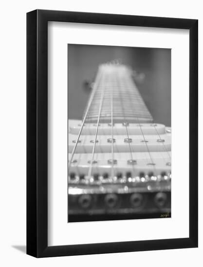 Close and Reaching Guitar-null-Framed Photographic Print