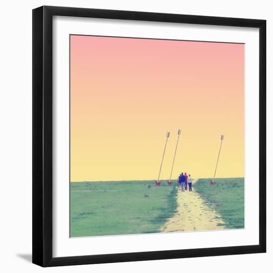 Close Call-Matt Crump-Framed Photographic Print