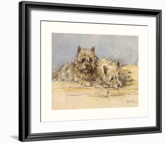 Close Companions-Mac-Framed Premium Giclee Print