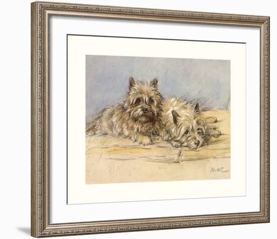 Close Companions-Mac-Framed Premium Giclee Print