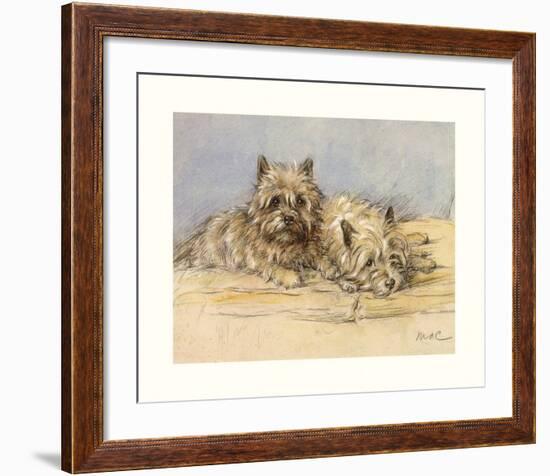 Close Companions-Mac-Framed Premium Giclee Print