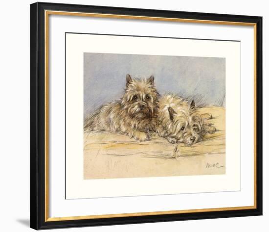 Close Companions-Mac-Framed Premium Giclee Print