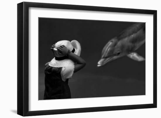 Close Encounter ...-Yvette Depaepe-Framed Photographic Print