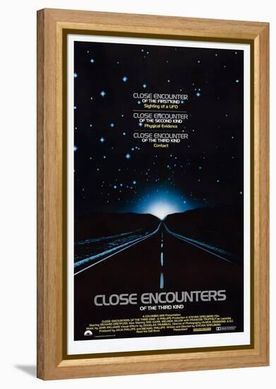 Close Encounters of the Third Kind, 1977-null-Framed Premier Image Canvas