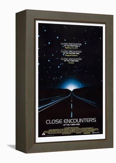 Close Encounters of the Third Kind, 1977-null-Framed Premier Image Canvas