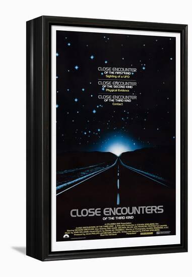 Close Encounters of the Third Kind, 1977-null-Framed Premier Image Canvas