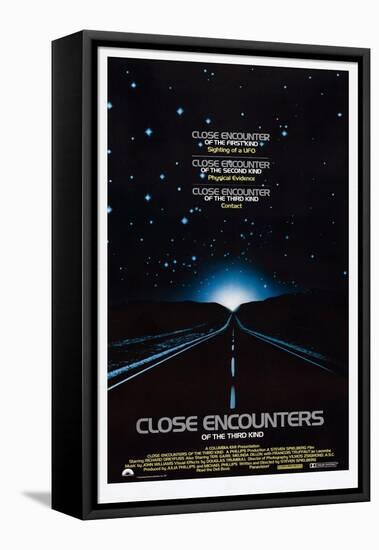 Close Encounters of the Third Kind, 1977-null-Framed Premier Image Canvas