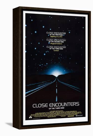 Close Encounters of the Third Kind, 1977-null-Framed Premier Image Canvas