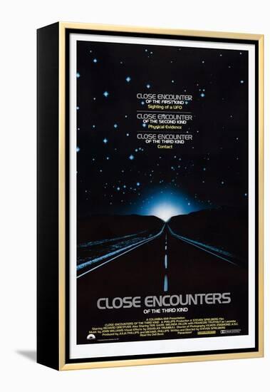 Close Encounters of the Third Kind, 1977-null-Framed Premier Image Canvas