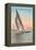 Close-Hauled Sailboat, Newport, Rhode Island-null-Framed Stretched Canvas