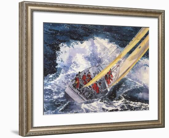 Close-Hauled-Dan Jacobson-Framed Art Print