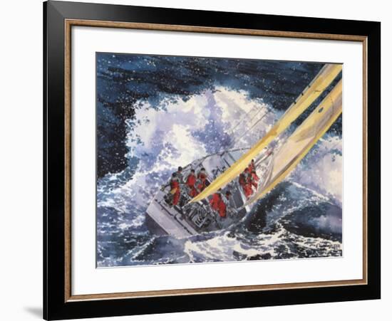 Close-Hauled-Dan Jacobson-Framed Art Print