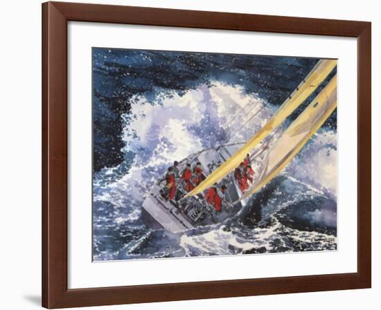 Close-Hauled-Dan Jacobson-Framed Art Print