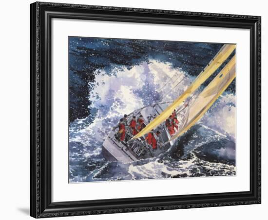 Close-Hauled-Dan Jacobson-Framed Art Print