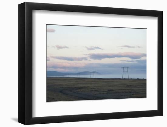 Close to Glacier Lagoon Jškulsarlon, Isrollaugsholar, South Iceland-Julia Wellner-Framed Photographic Print