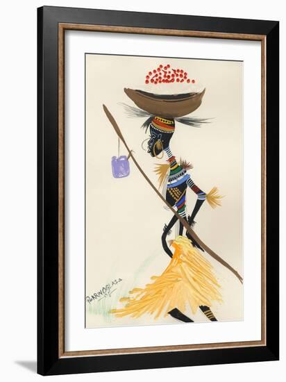 Close to My Hut, 2008-Oglafa Ebitari Perrin-Framed Giclee Print