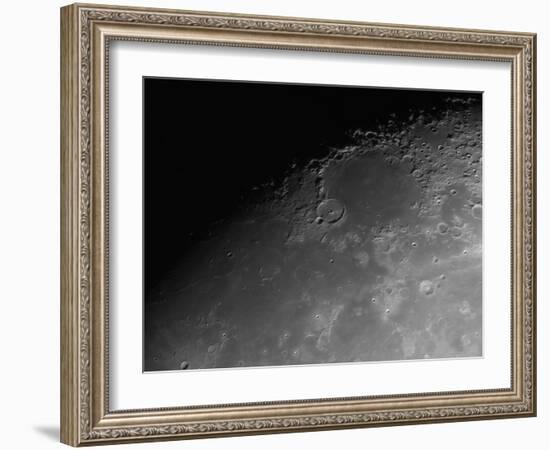 Close-Up Detail View of the Moon-Stocktrek Images-Framed Photographic Print