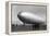 Close-Up Graf Zeppelin Blimp View-Lantern Press-Framed Stretched Canvas