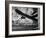 Close-up Monochromatic Image of a Skateboard-null-Framed Photographic Print