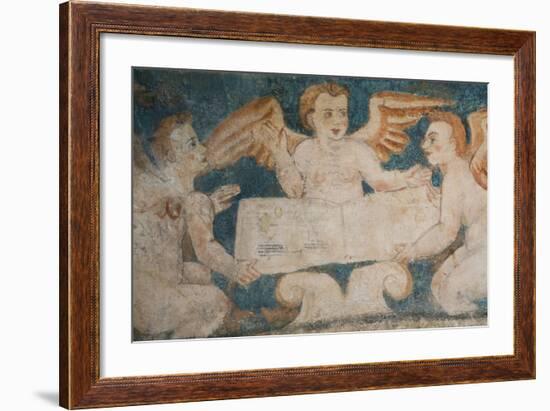 Close-Up of 16th Century Frescoes-Richard Maschmeyer-Framed Photographic Print