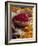 Close-Up of a Basket of Red Flowers, with Yellow Flowers, in the Market, Jaipur, Rajasthan, India-Michelle Garrett-Framed Photographic Print