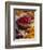 Close-Up of a Basket of Red Flowers, with Yellow Flowers, in the Market, Jaipur, Rajasthan, India-Michelle Garrett-Framed Photographic Print