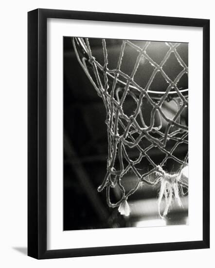 Close-up of a Basketball Net-null-Framed Photographic Print