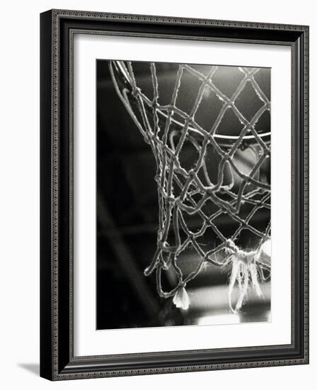 Close-up of a Basketball Net--Framed Photographic Print