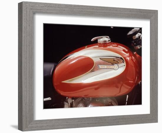 Close-up of a Ducati Gas Tank-Yale Joel-Framed Photographic Print