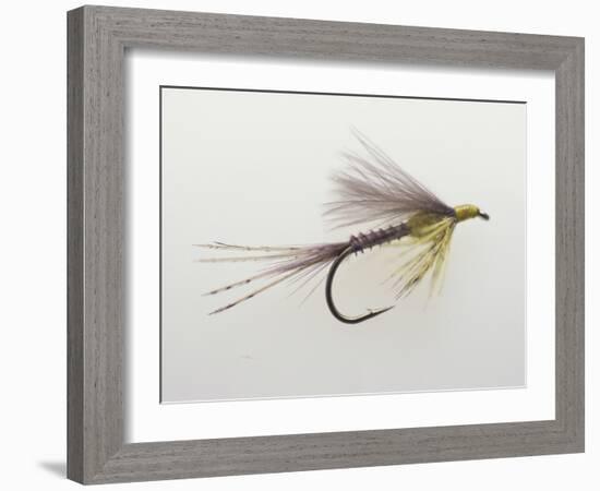 Close-up of a Fishing Lure-null-Framed Photographic Print